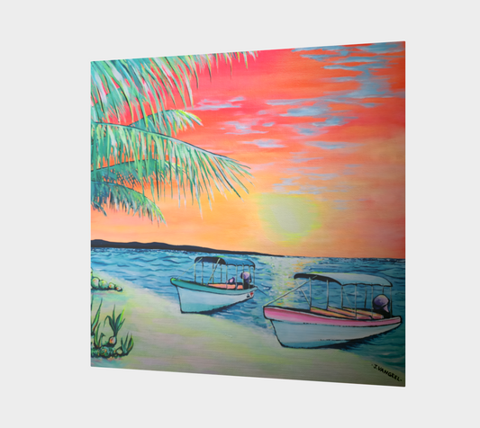 Panga Express Aluminum Wall Art