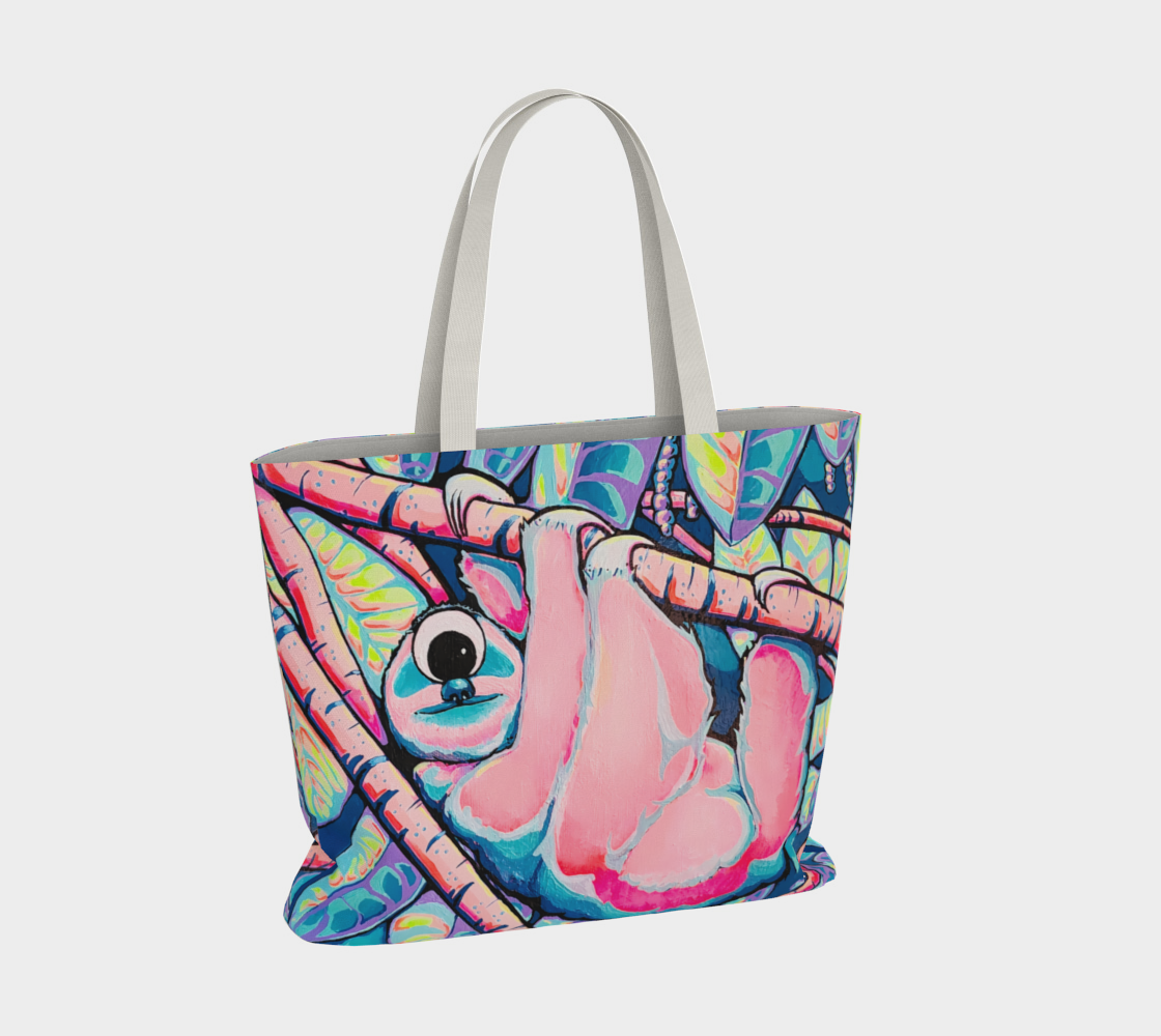 Cyclops Sloth Market Tote