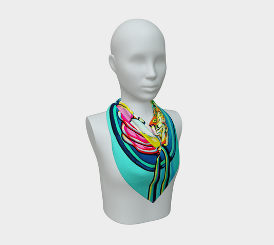 Neon Ramen Scarf