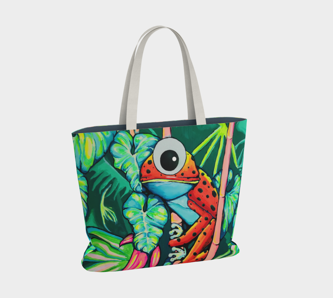 Cyclops Red Frog Market Tote