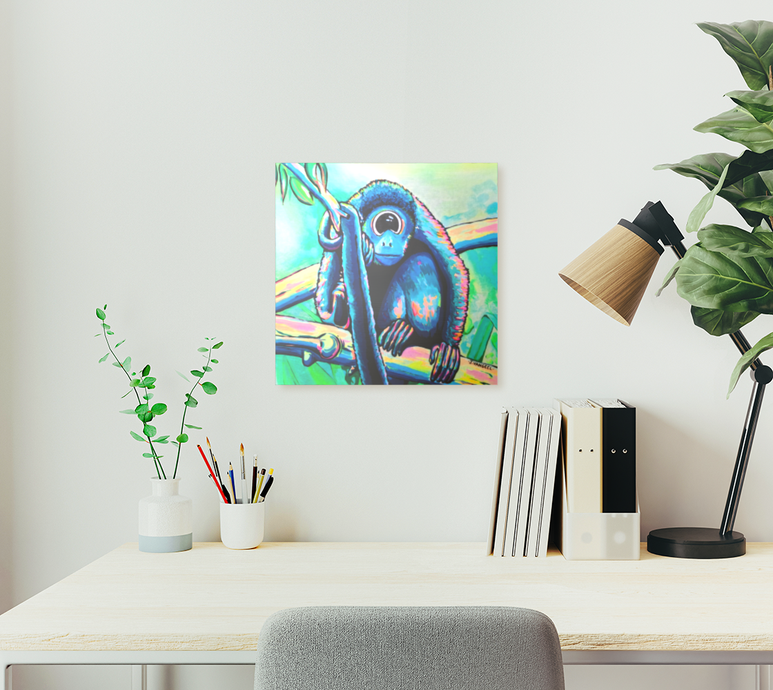 Cyclops Monkey Aluminum Wall Art