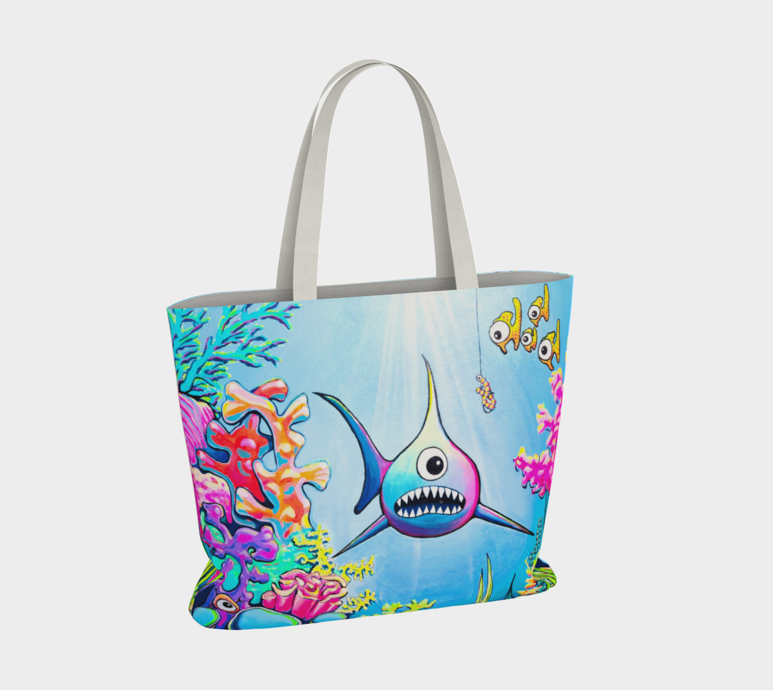 Cyclops Shark Market Tote