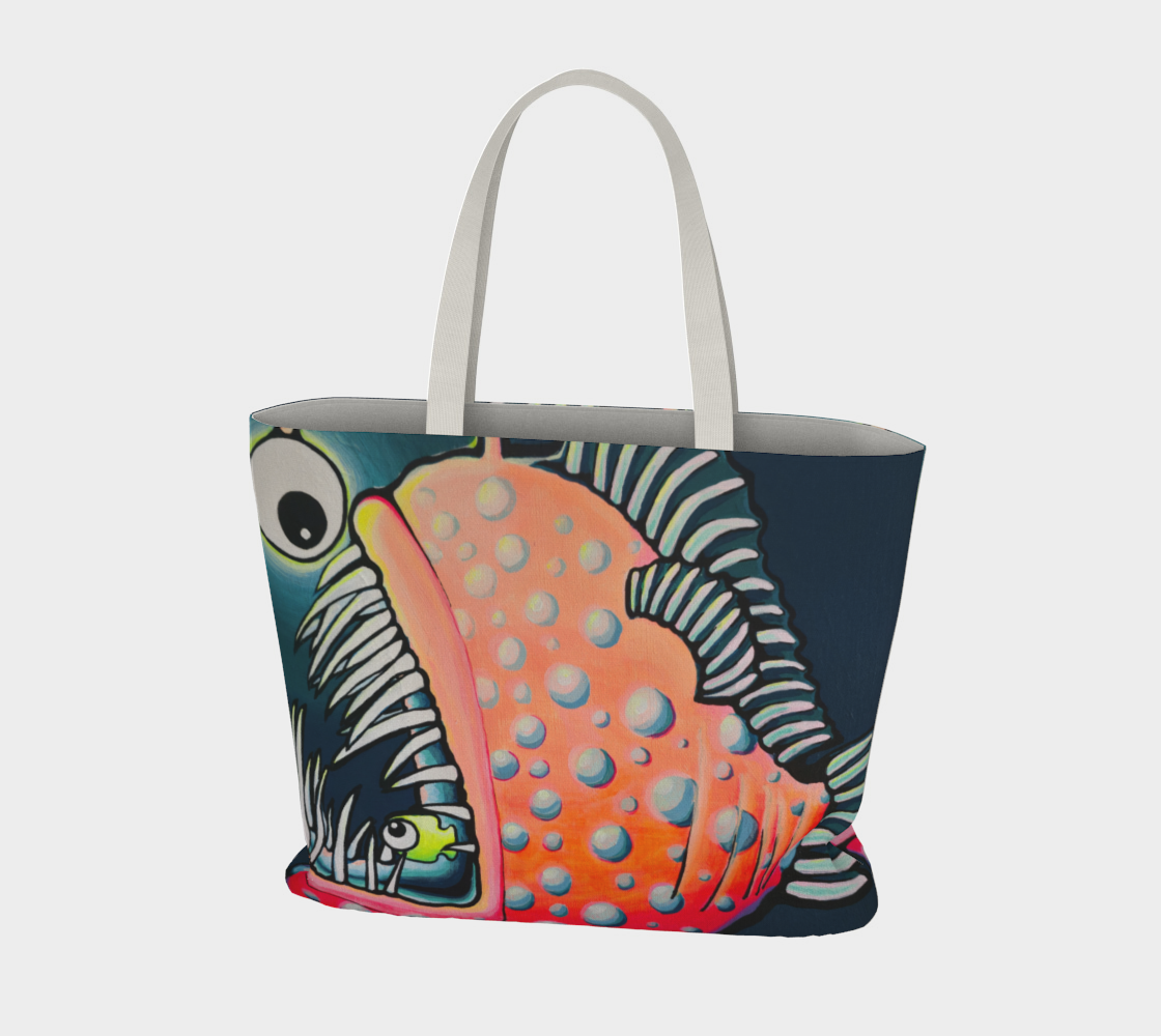 Cyclops Anglerfish Market Tote