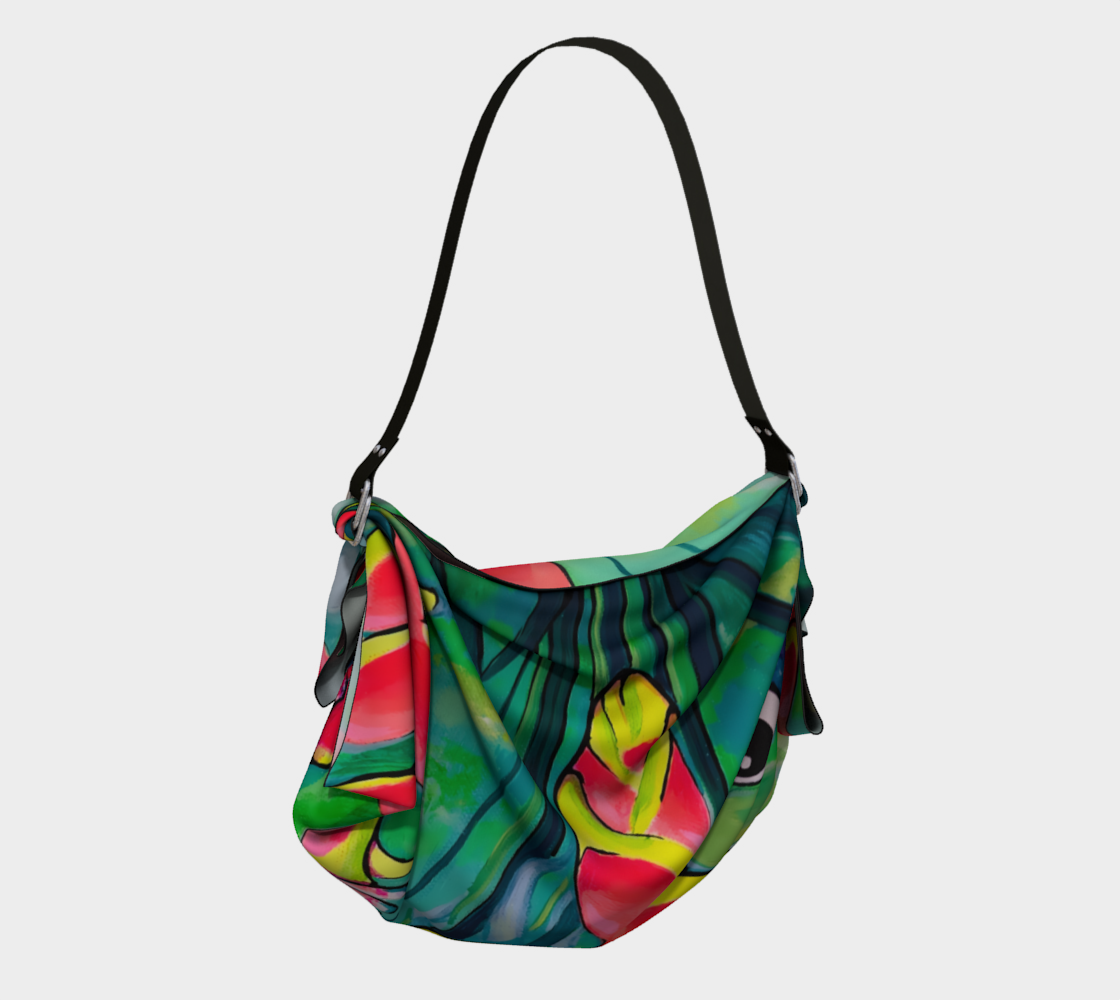 Cyclops Hummingbirds Origami Tote