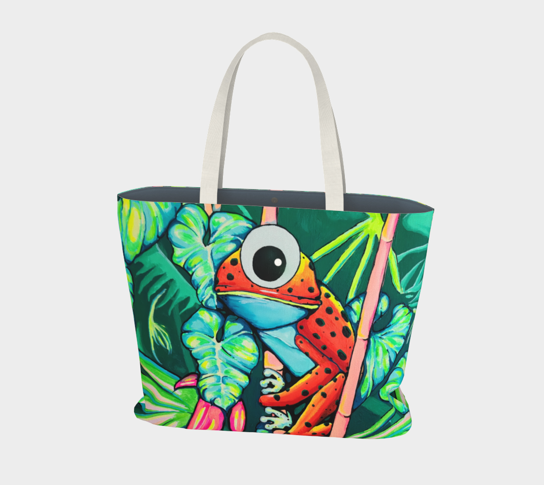 Cyclops Red Frog Market Tote