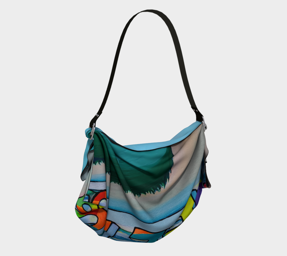 Bocas Del Toro Sign Origami Tote