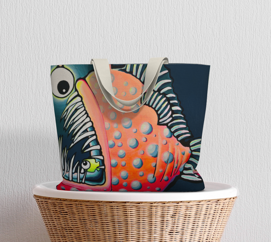 Cyclops Anglerfish Market Tote