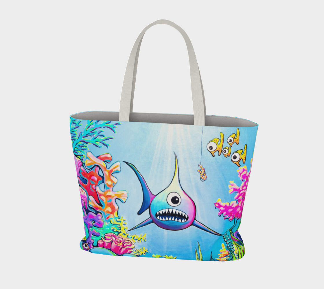 Cyclops Shark Market Tote